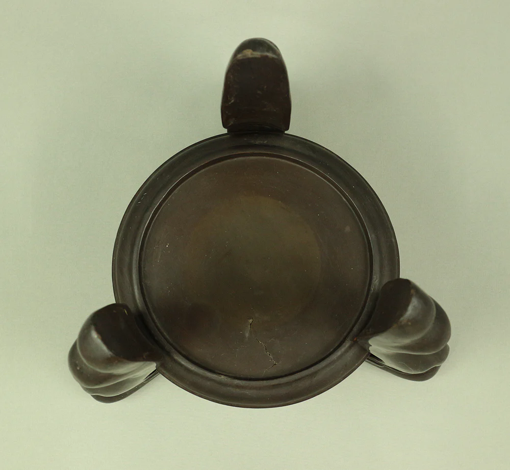 花台 KADAI Japanese Wooden Stand with three supports for Flower vase, IKEBANA, BONSAI etc V448 / Japan Planter Interior House plants Gardening - Image 7