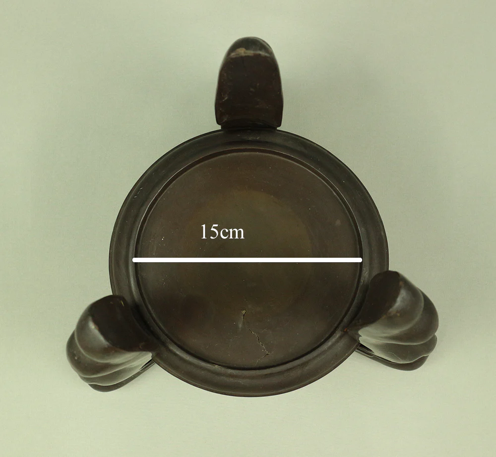 花台 KADAI Japanese Wooden Stand with three supports for Flower vase, IKEBANA, BONSAI etc V448 / Japan Planter Interior House plants Gardening - Image 8