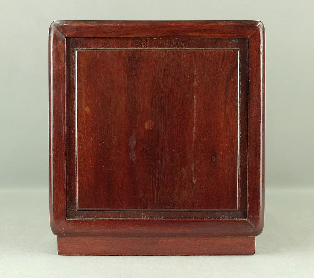 Korean art Cabinet inlaid Raden, mother of pearl Grape design Small Tansu Three Drawers V732 - Image 22