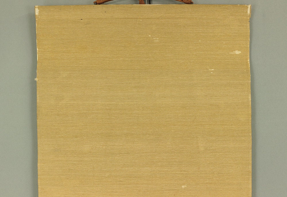 宮川長春 Miyagawa Choshun Japanese antique kakejiku kakemono hanging scroll Spring Scenery,Cherry blossoms & Three Ukiyo-e Kimono Beauty E805 - Image 4