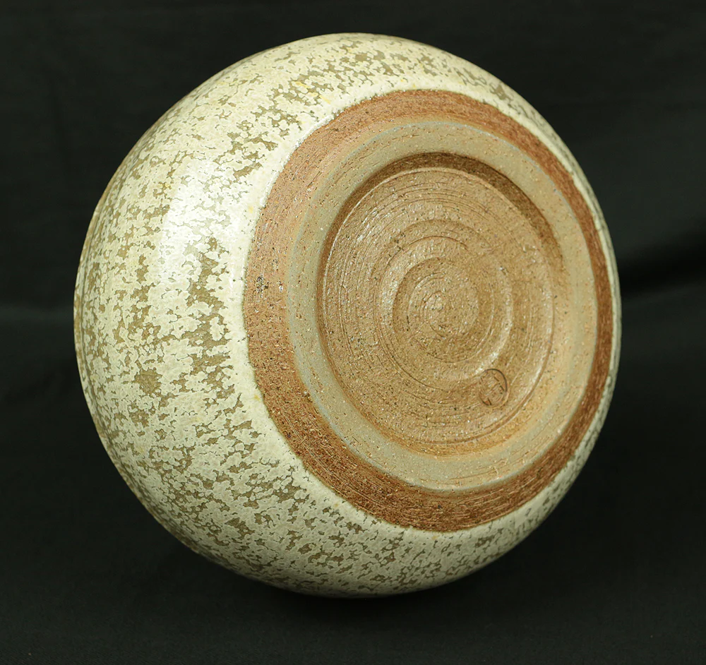 水指 MIZUSASHI Fresh water container by 黒川清雪 Kurokawa Seisetsu 1931~ Japanese Tea ceremony with Box V188 / Japan Tea utensils - Image 10