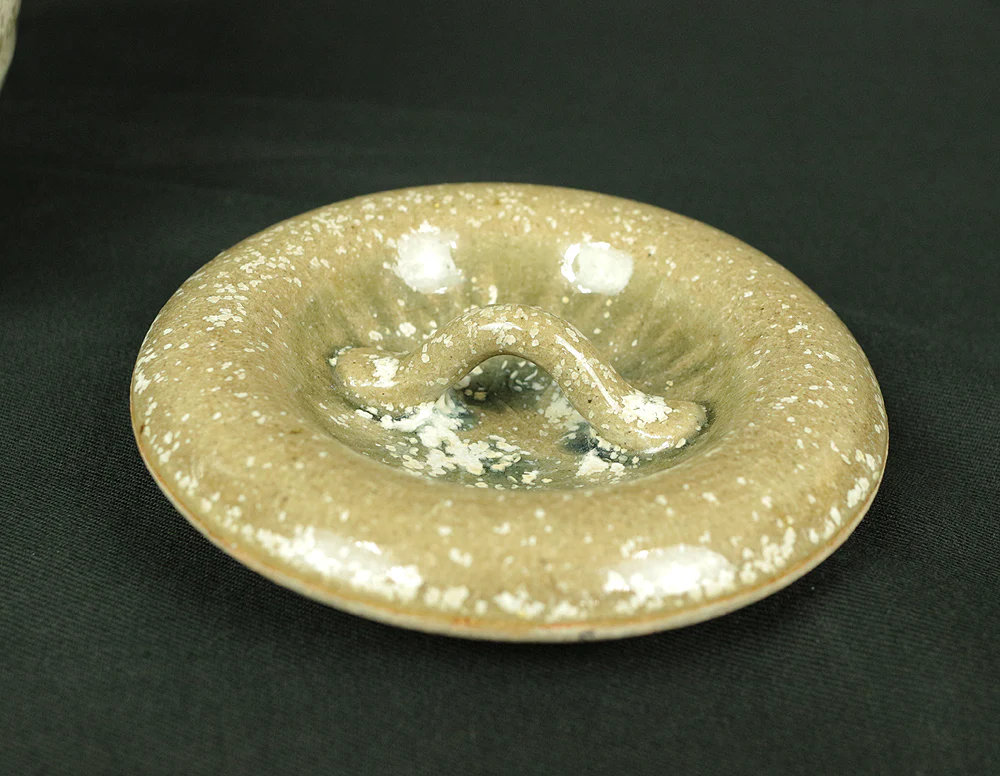 水指 MIZUSASHI Fresh water container by 黒川清雪 Kurokawa Seisetsu 1931~ Japanese Tea ceremony with Box V188 / Japan Tea utensils - Image 13