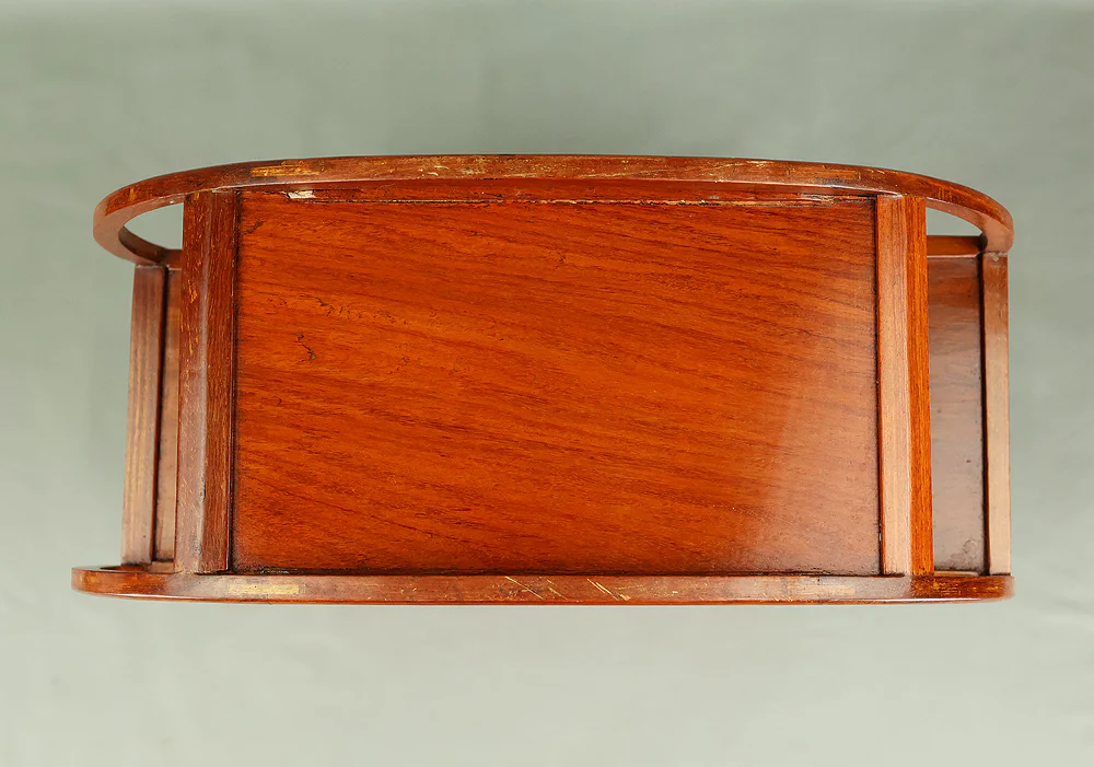 Openwork Curio Display Shelf Chigai-dana Style Bonsai and Art Stand VB105 - Image 39