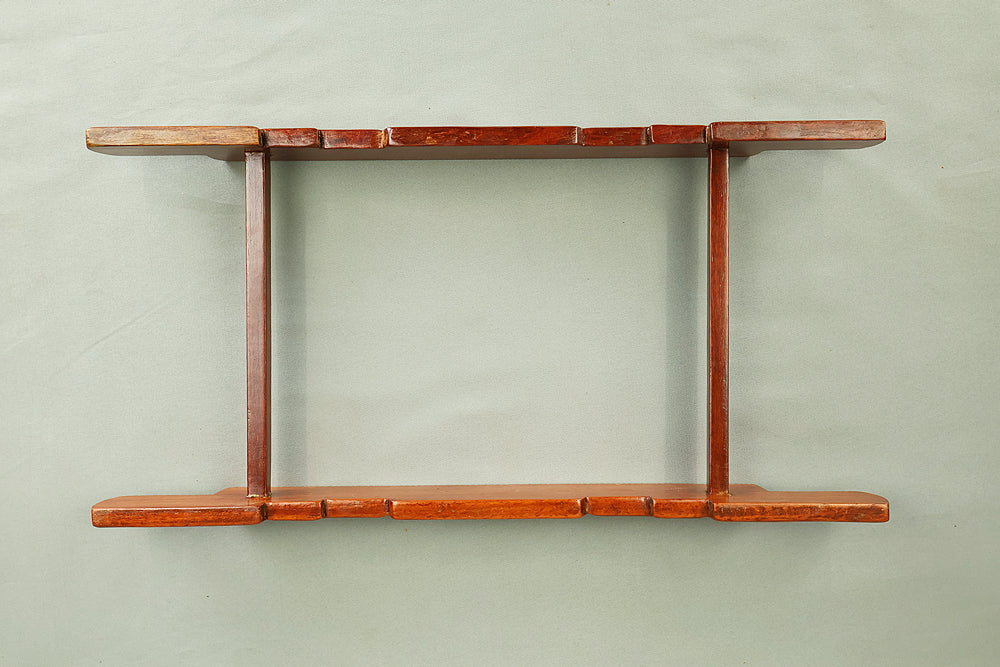 Openwork Curio Display Shelf Chigai-dana Style Bonsai and Art Stand VB105 - Image 45