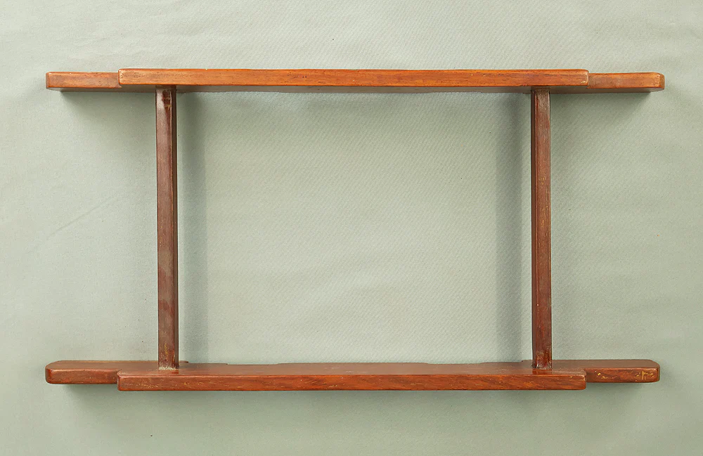 Openwork Curio Display Shelf Chigai-dana Style Bonsai and Art Stand VB105 - Image 46