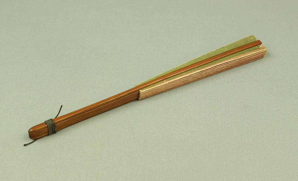 大田垣蓮月 OTAGAKI RENGETSU 扇子 Sensu Japanese folding fan WAKA Japanese poem, 1791~1875, nun,the greatest poet of the 19th century,potter - Image 14