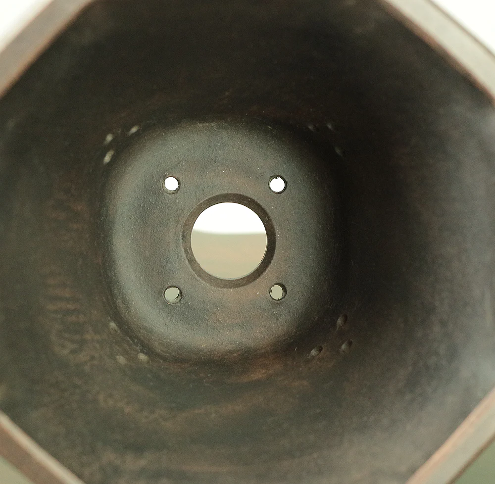 Purple Clay Sansui Landscape Design Rectangle Chinese Bonsai pot VA563 - Image 18