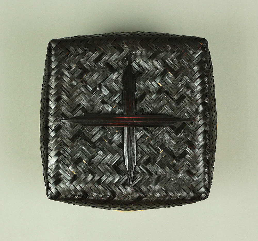 Rikyu style Sumitori Sumikago for Furo wind furnace Japanese tea ceremony utensil basket for charcoal V547 - Image 11