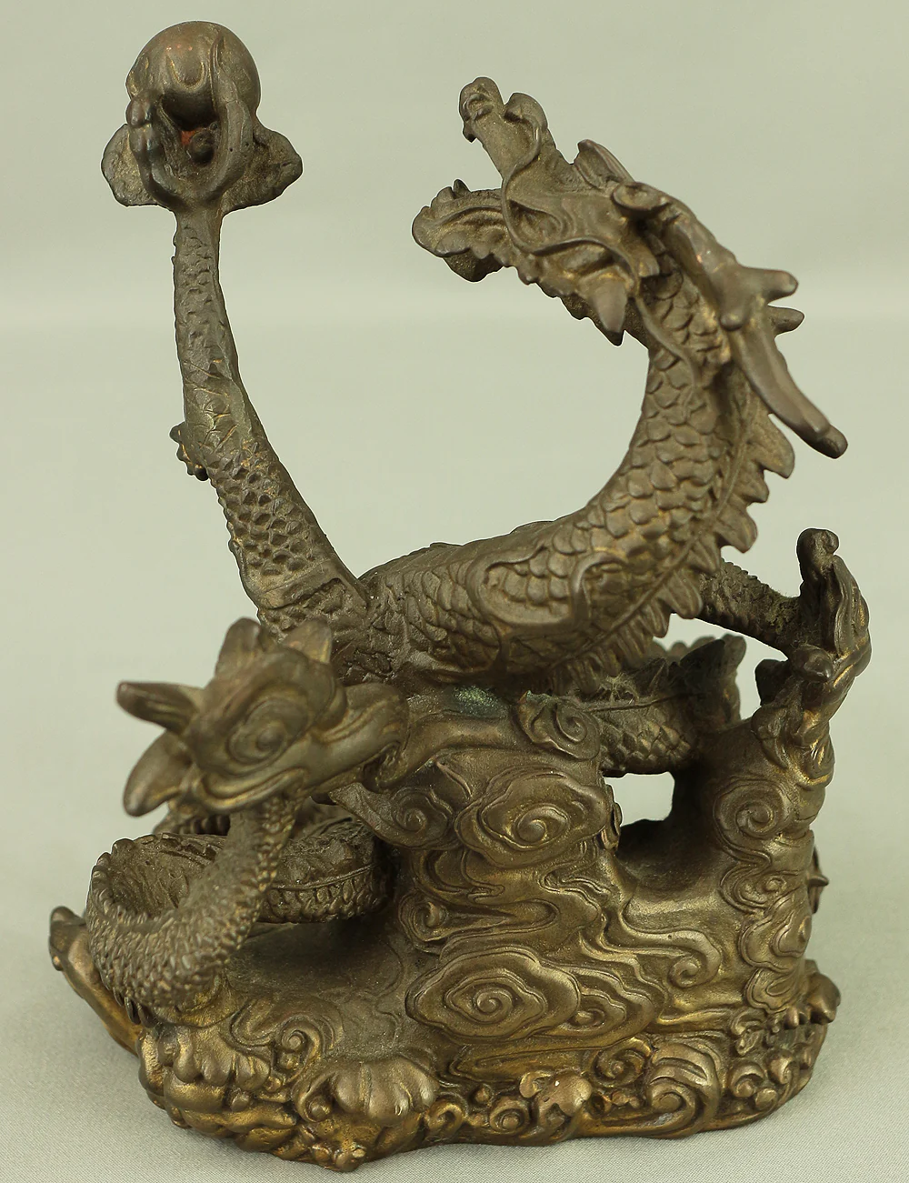 Rising Dragon Holding Cintamani (Nyoi Hoju) Okimono Figurine VA429 - Image 28