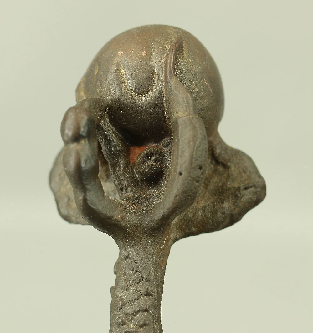 Rising Dragon Holding Cintamani (Nyoi Hoju) Okimono Figurine VA429 - Image 30