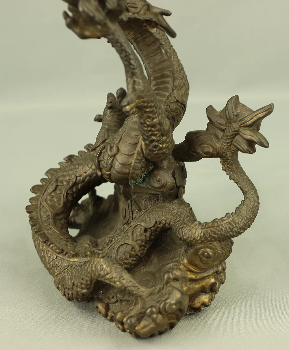 Rising Dragon Holding Cintamani (Nyoi Hoju) Okimono Figurine VA429 - Image 33