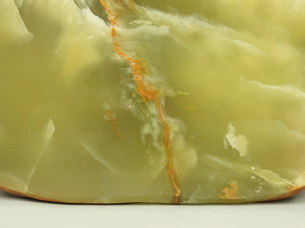 Suiseki - Agate Green Onyx Stone 7.7kg with Onyx Stone Stand VA543 - Image 31