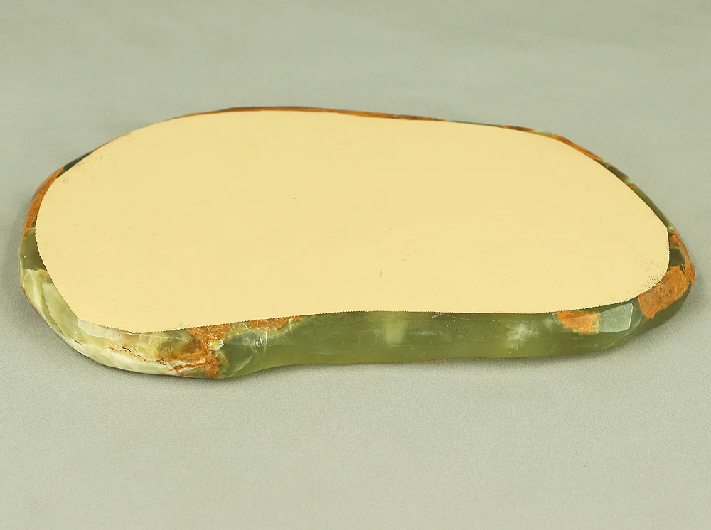 Suiseki - Agate Green Onyx Stone 7.7kg with Onyx Stone Stand VA543 - Image 32