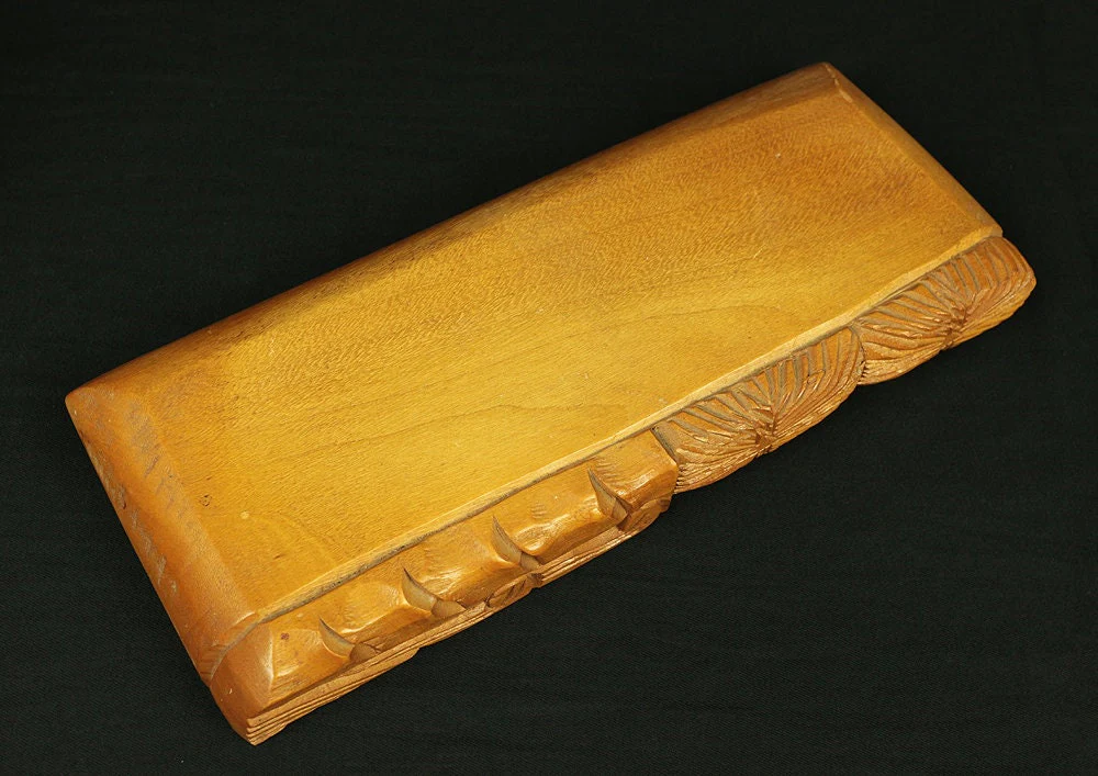 Wood Carving Statue Figurine DAIKOKUTEN & EBISU Japanese traditional Craft / Seven Lucky Gods Ornament Fortune Happiness Hinduism Buddhism - Image 7